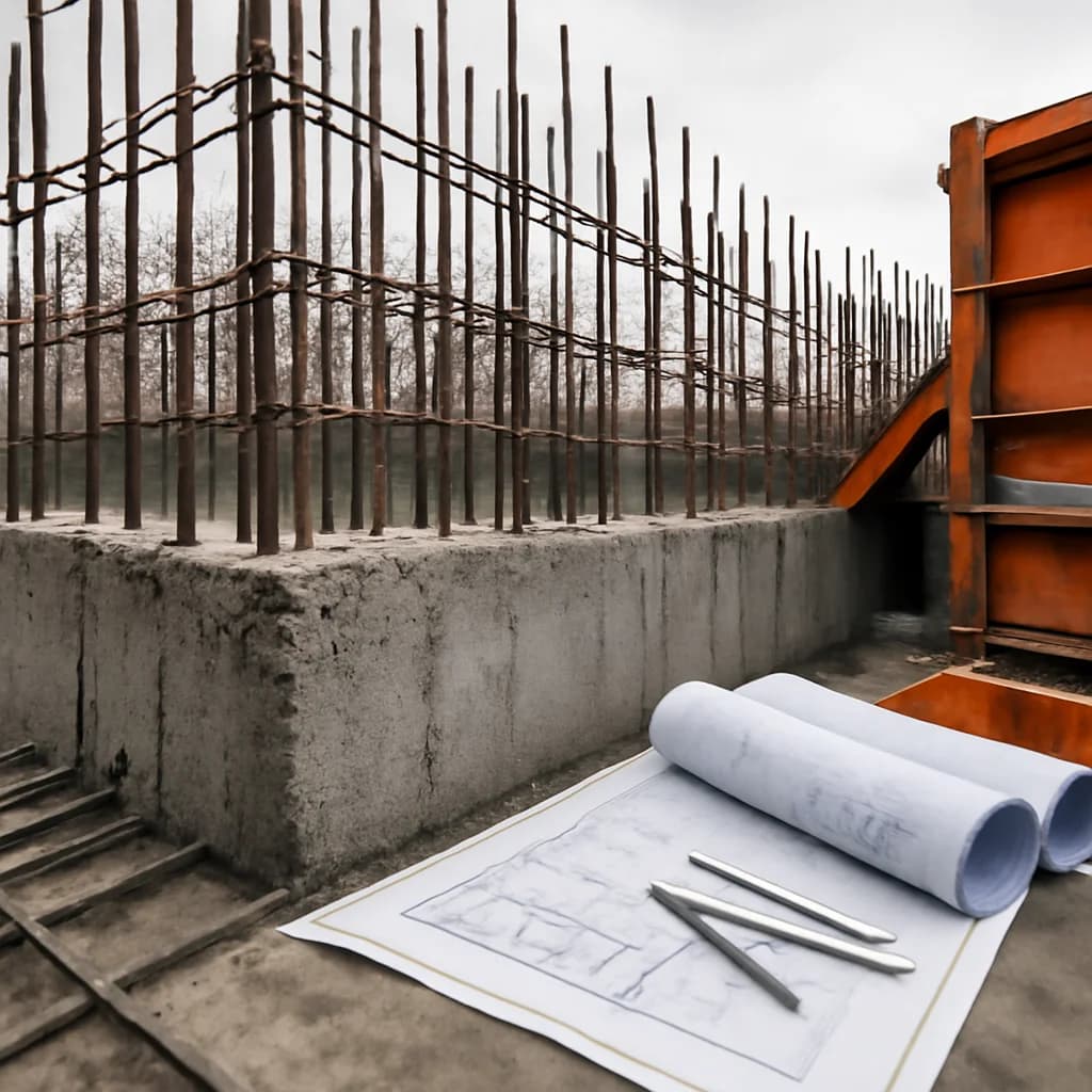 Cum calculezi volumul de beton pentru fundație — ilustratie construcții | Kapal Proiect