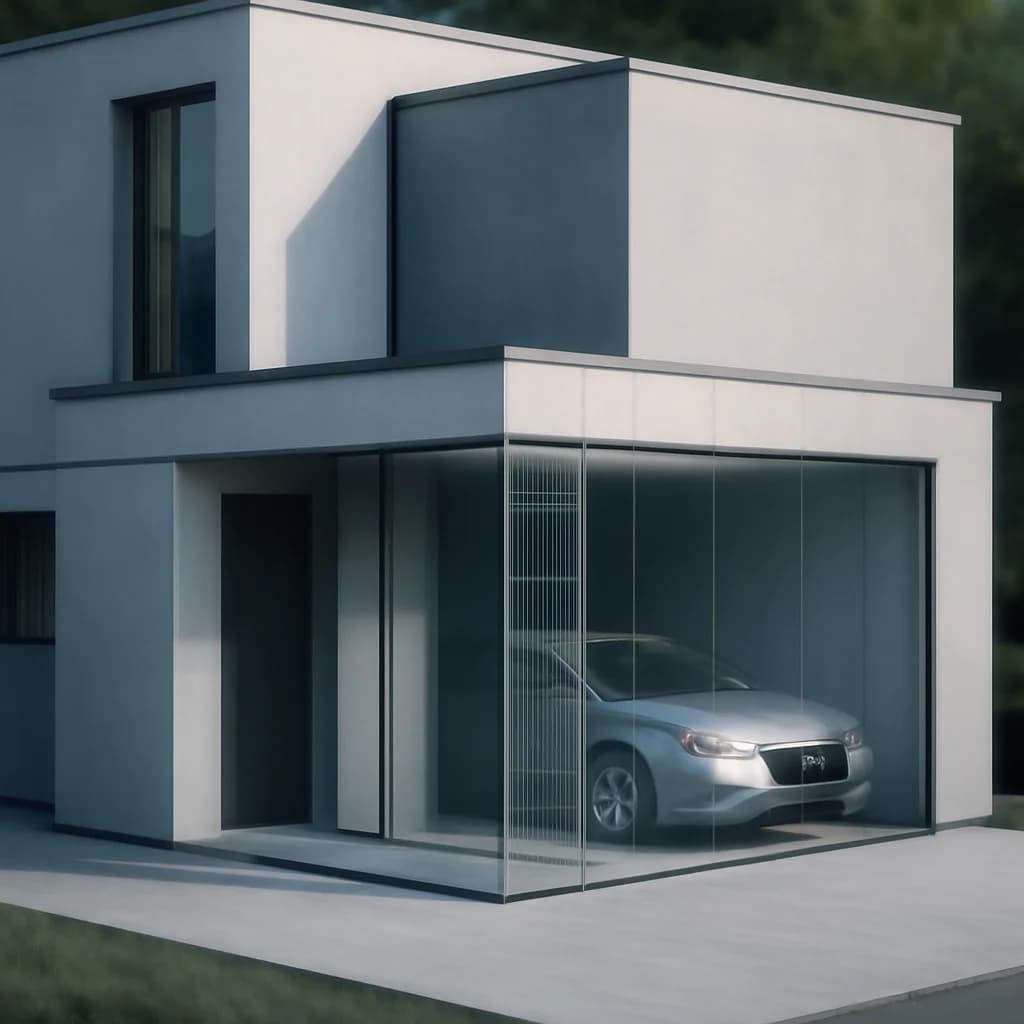 Garajul intră în suprafața construită desfășurată? — ilustratie cadastru și imobiliare | Kapal Proiect