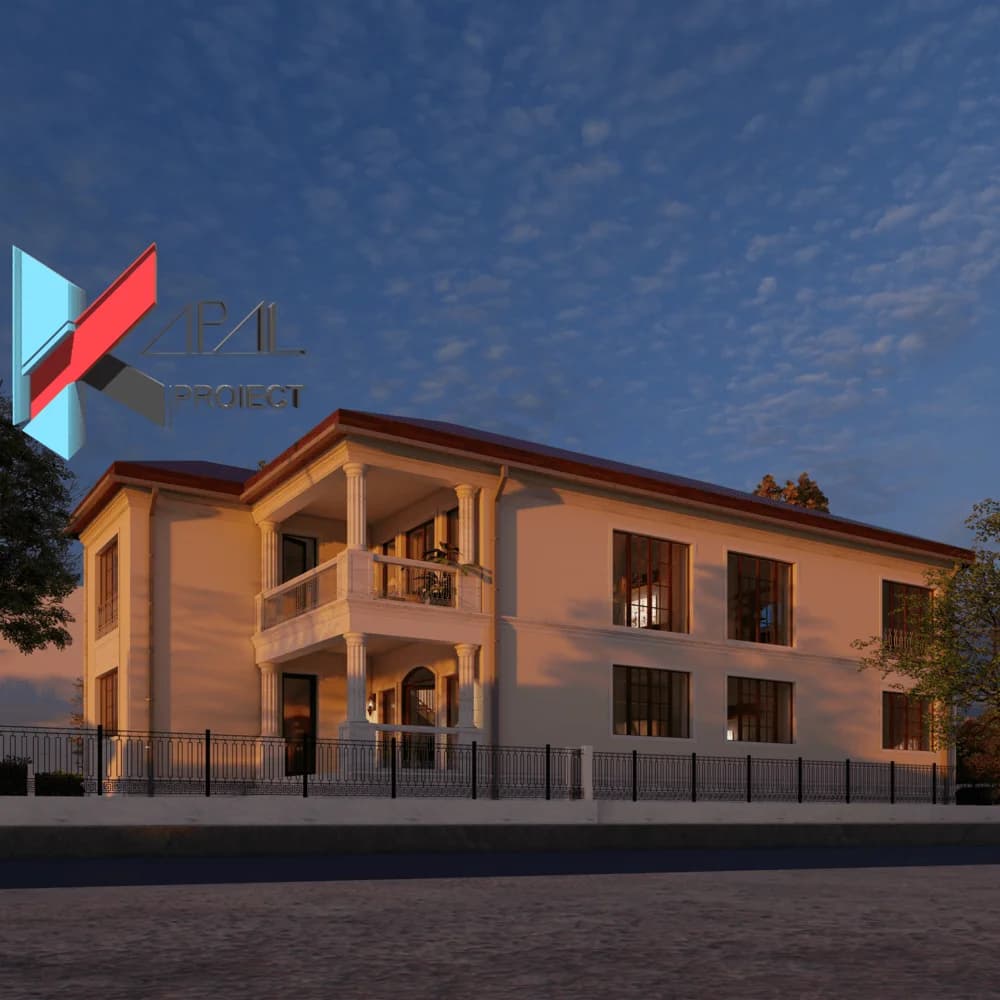 Proiect case clasic K016 Locuinta unifamiliala P+1E Constanta - detaliu fatada Kapal Proiect