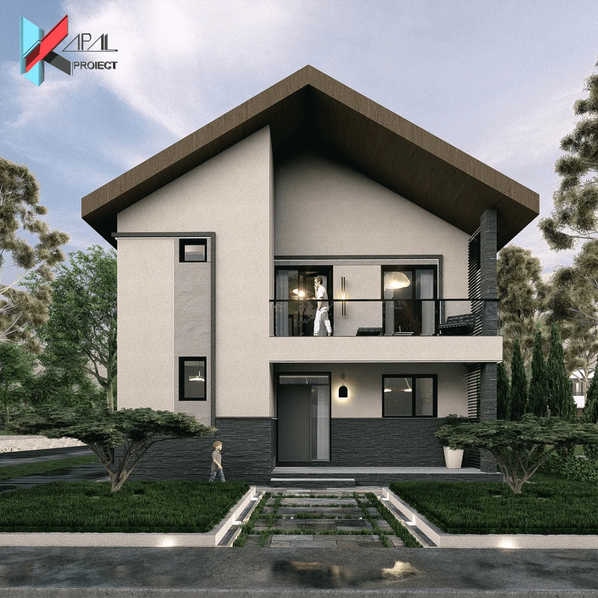 K165 Locuinta unifamiliala P+1E