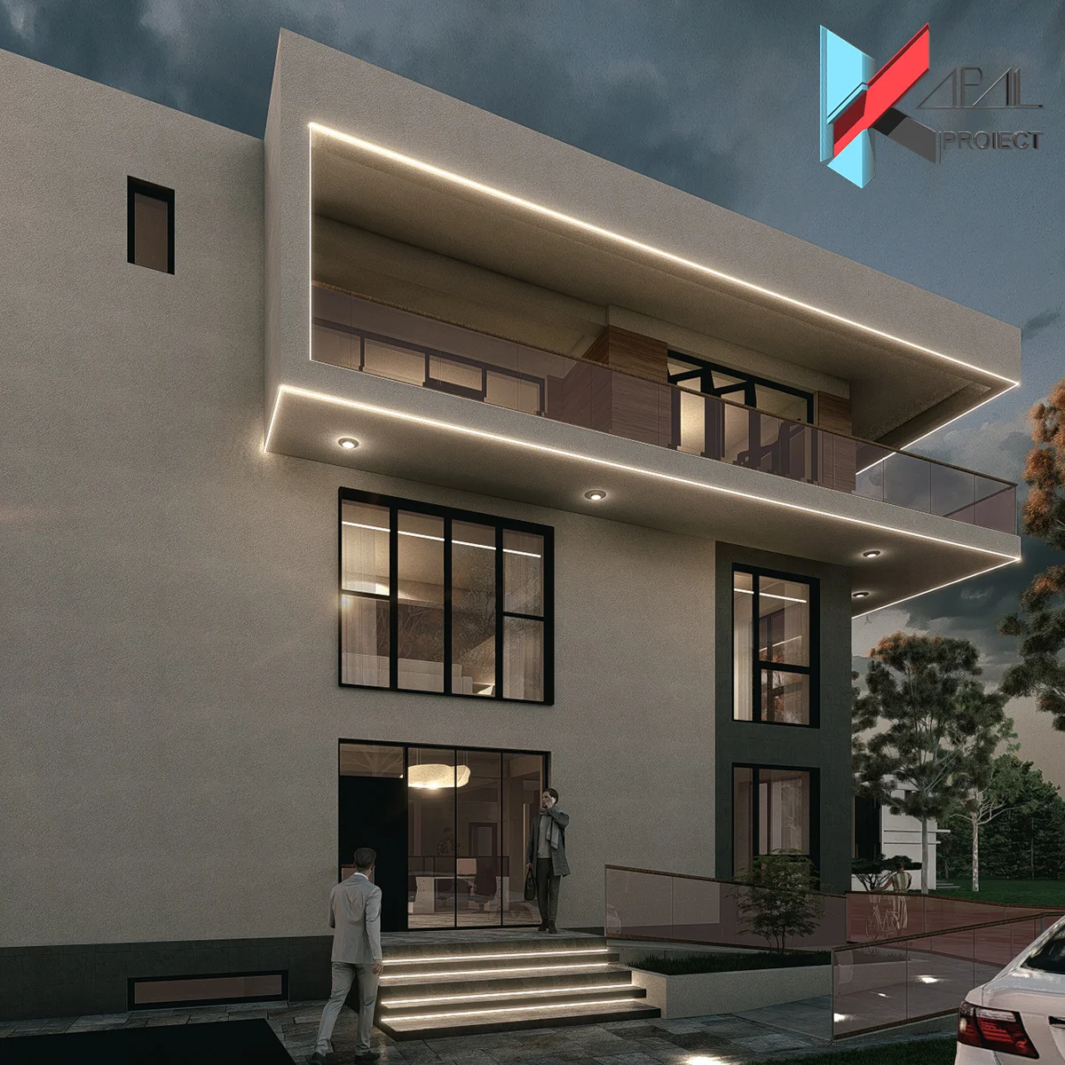 K149 Locuinta unifamiliala P+2E cu sedii firme la parter - Imagine 5