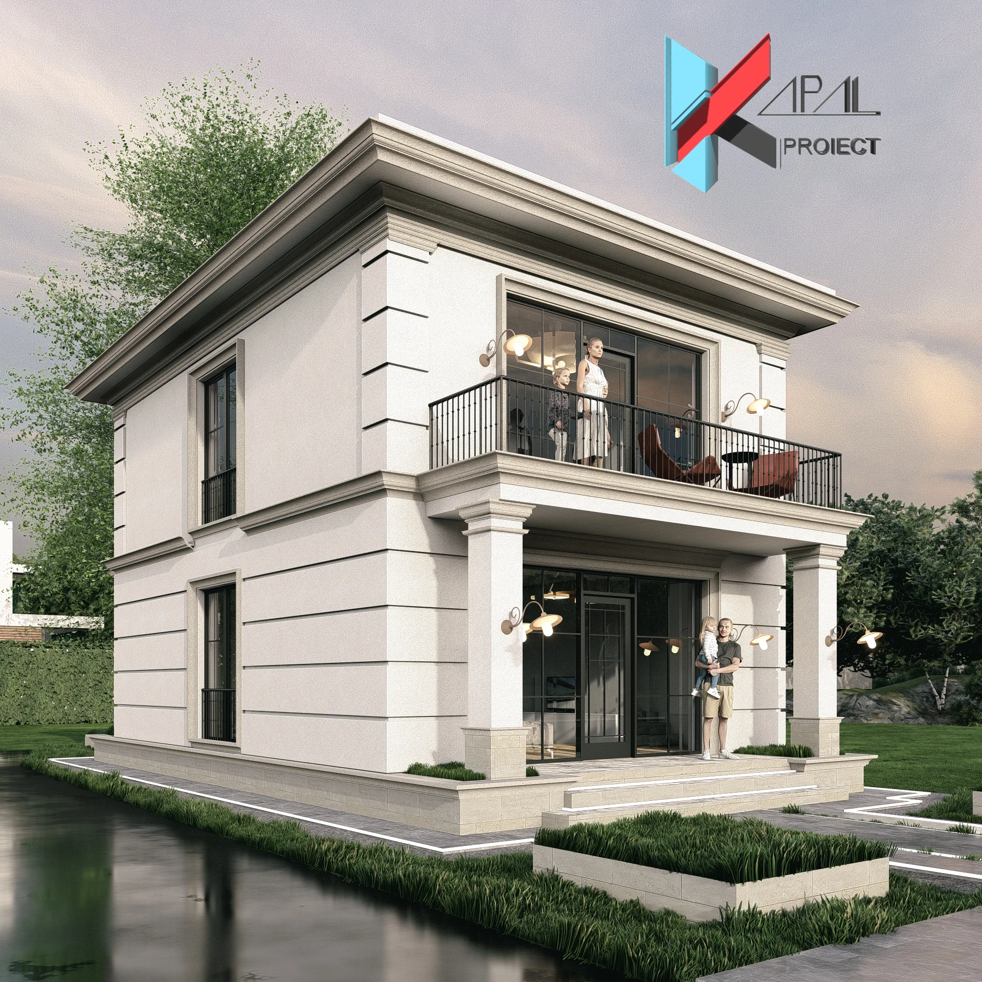 K166 Locuinta unifamiliala P+1E