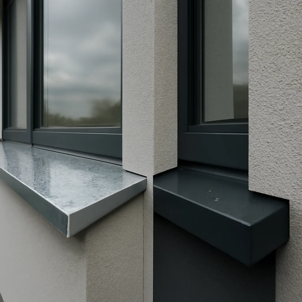 Pervaz exterior din aluminiu sau din tablă vopsită?