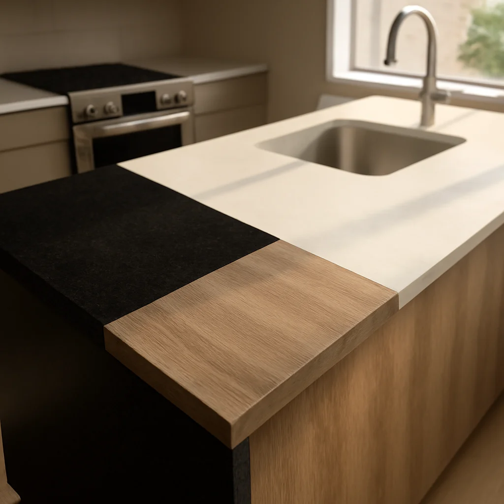 Blat bucătărie din granit, cuarț sau HPL?