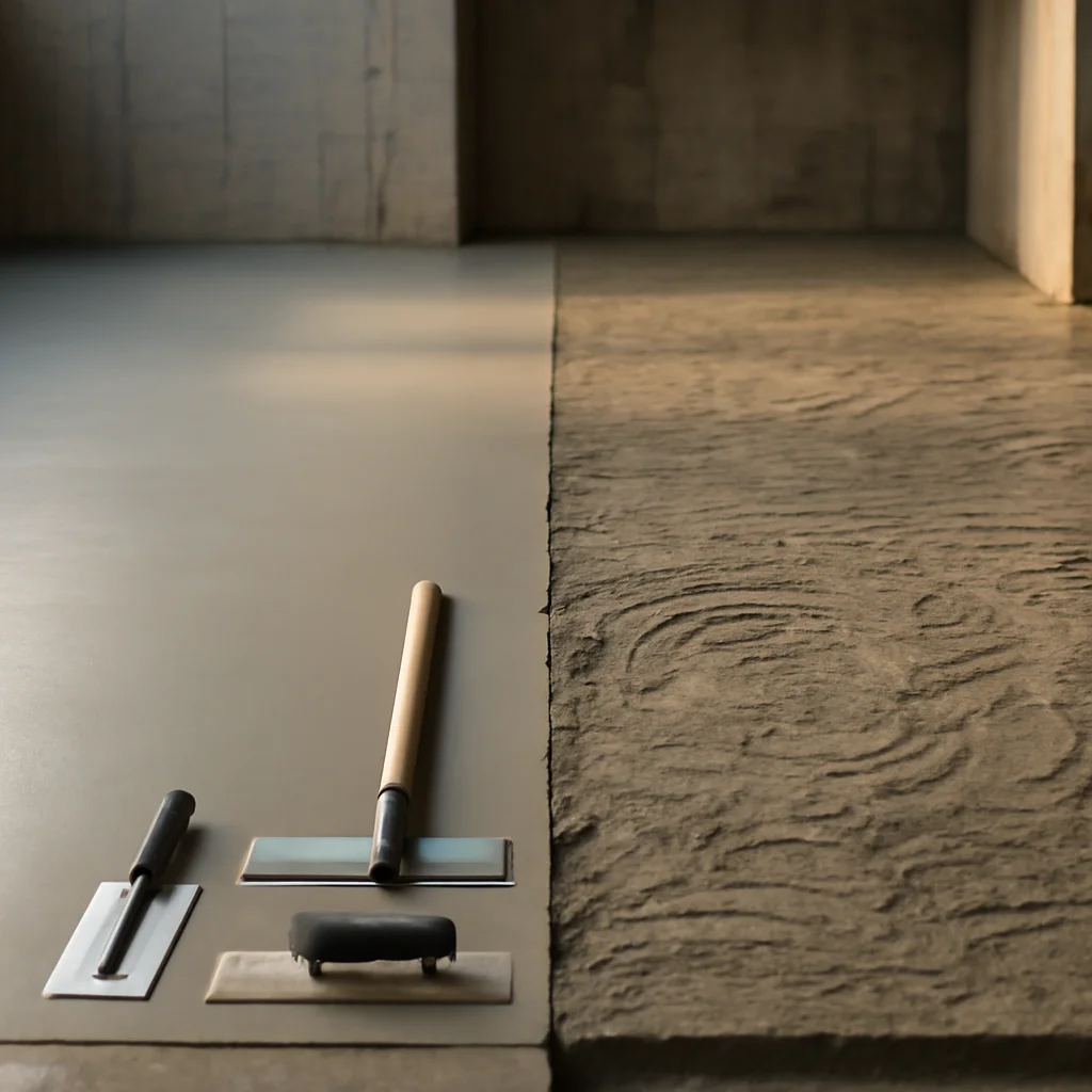 Șapă autonivelantă sau șapă clasică