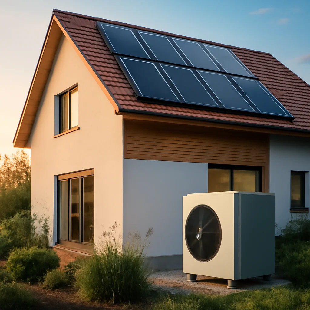 Panouri solare termice sau pompă de căldură pentru apă caldă?