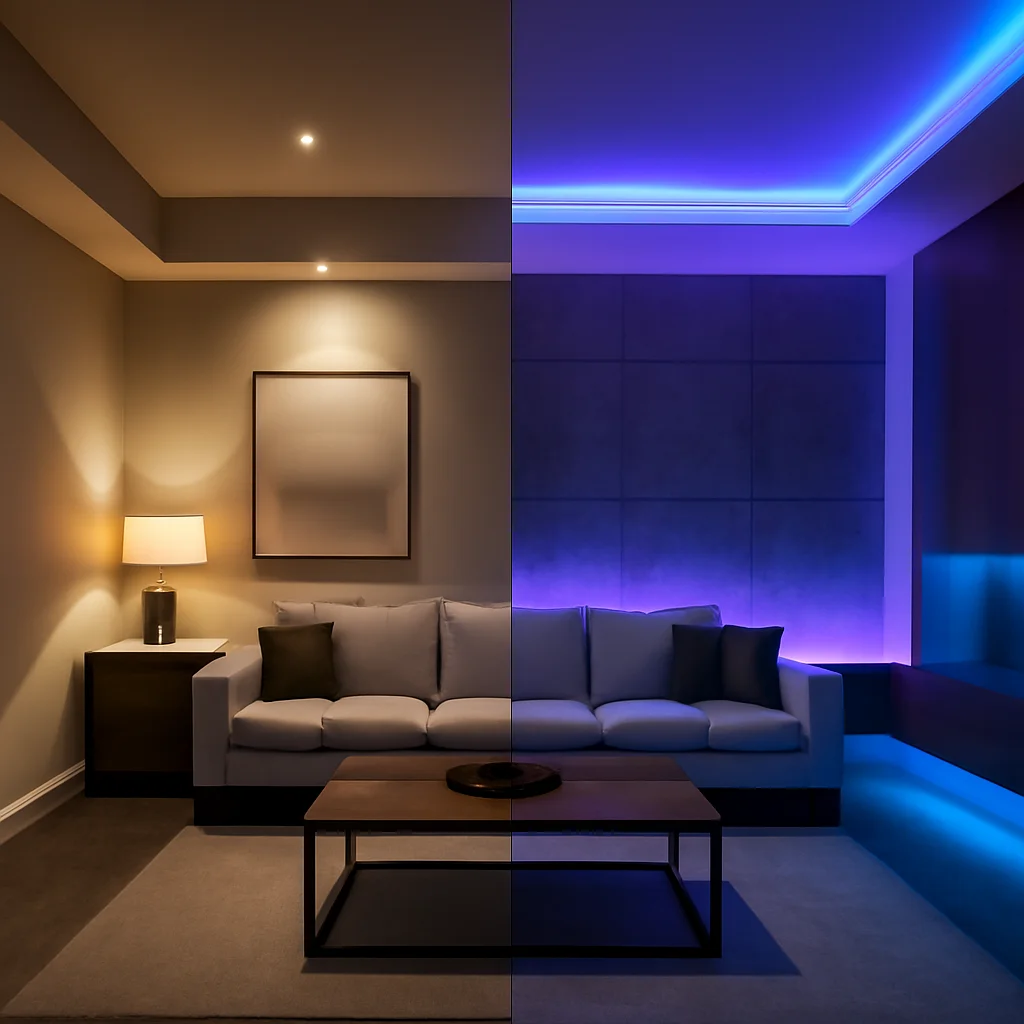 Bandă LED sau iluminat convențional?