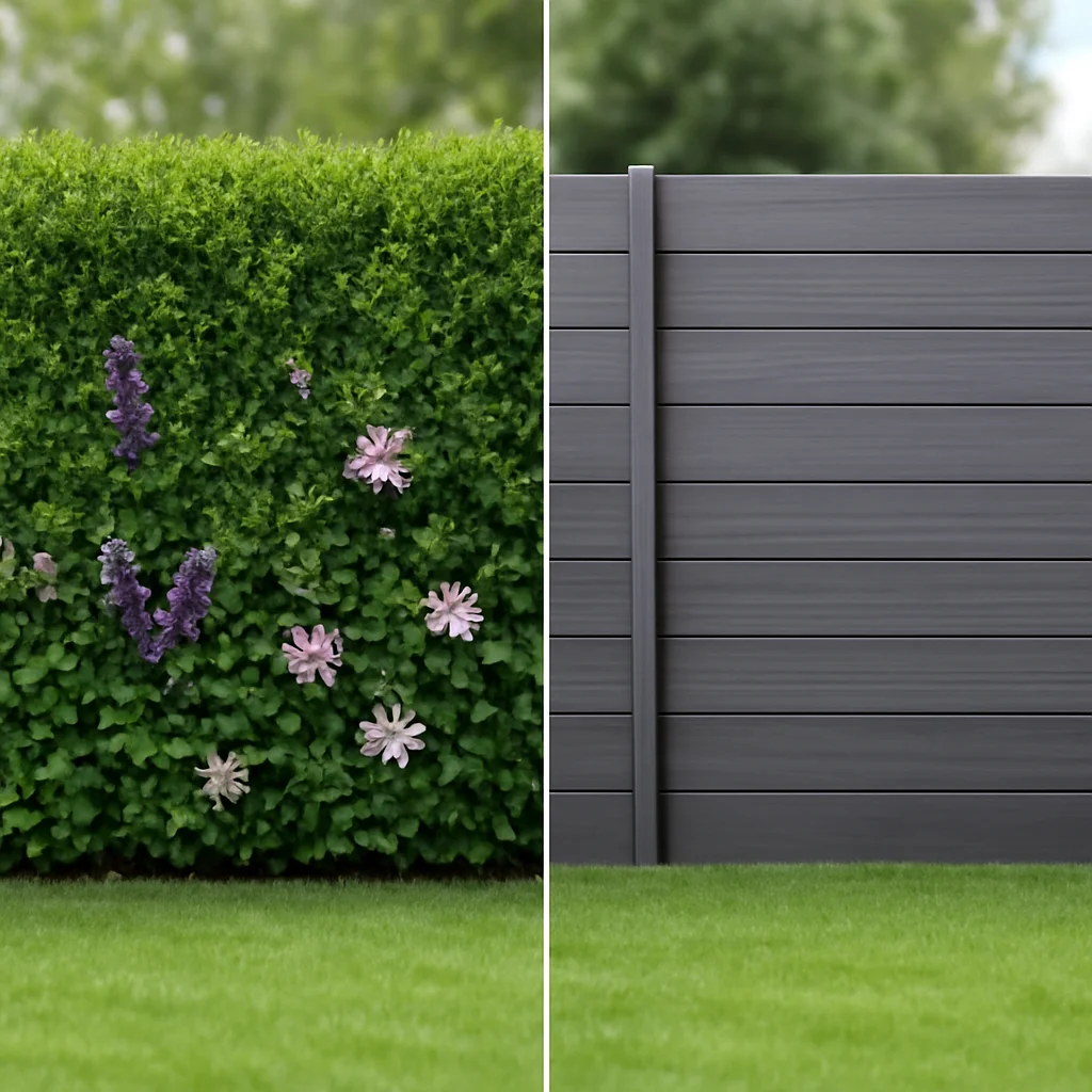 Gard viu sau gard din panouri – avantaje și dezavantaje