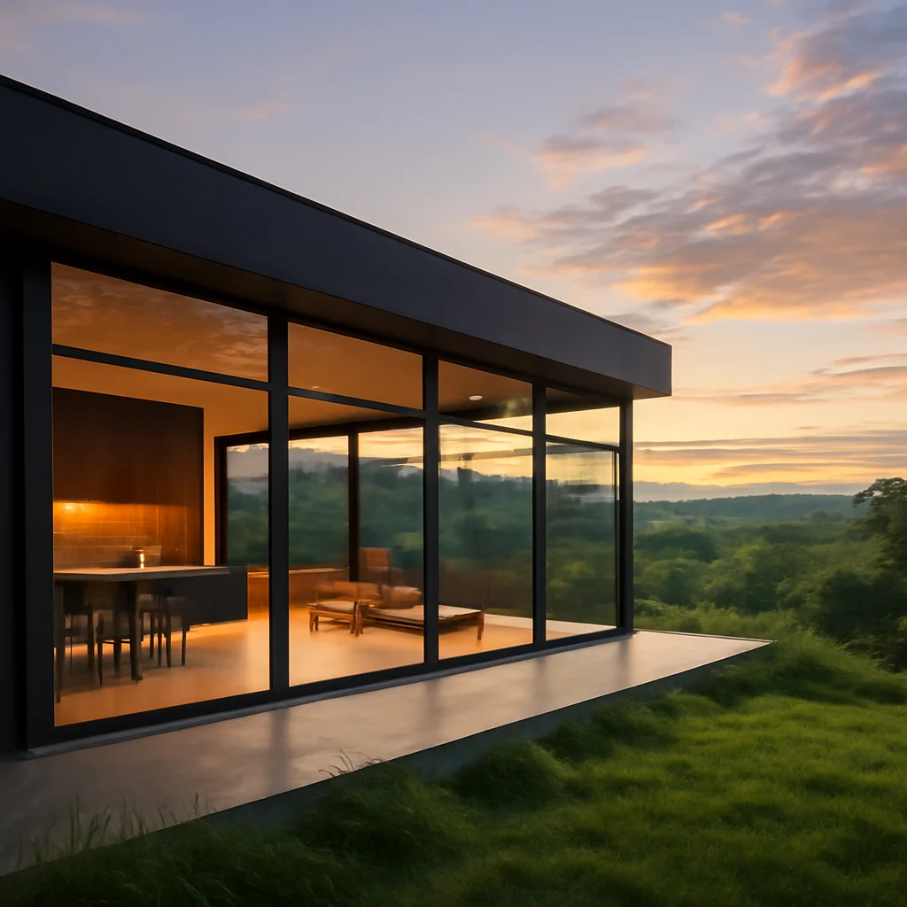 Casă cu multe geamuri – avantaje și probleme