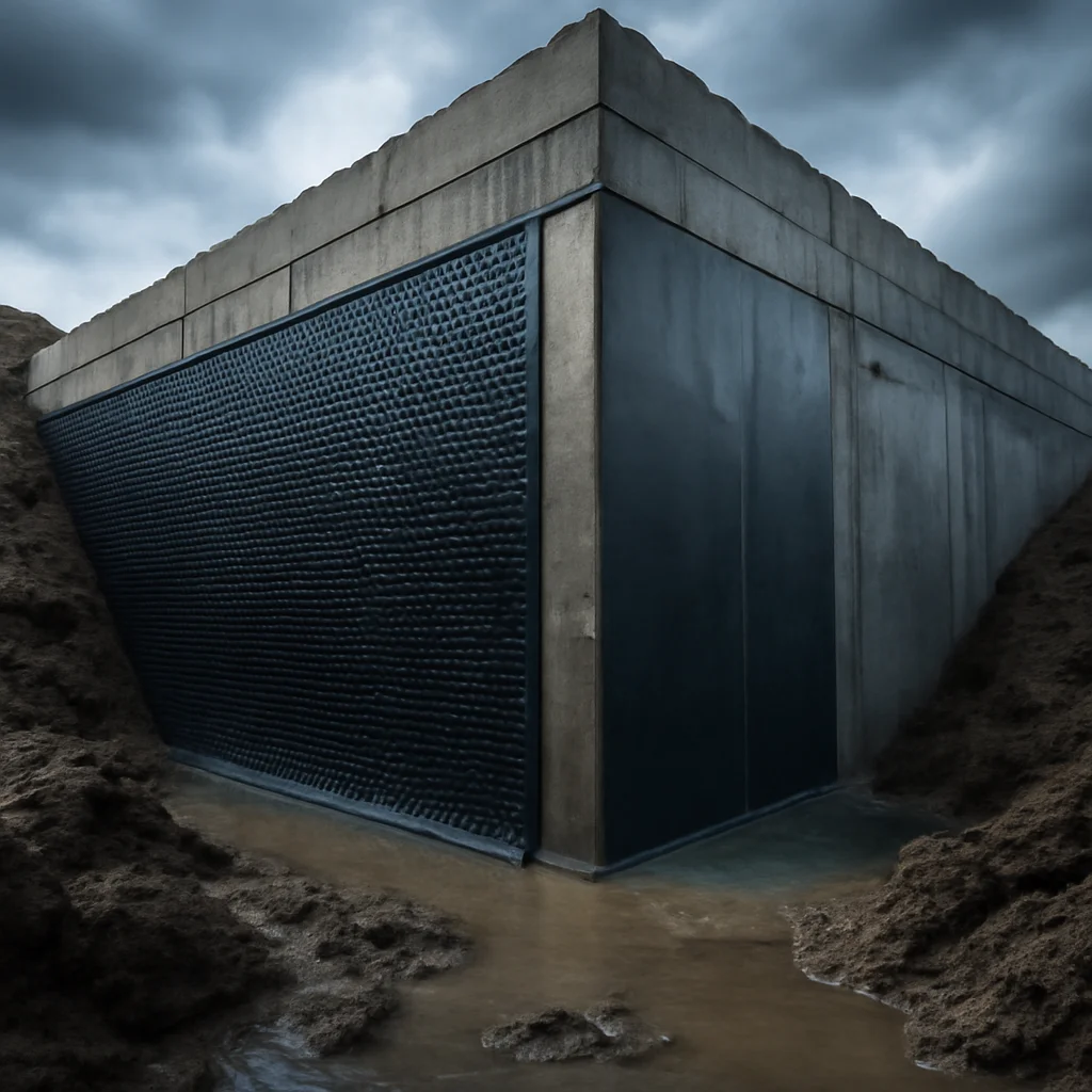 Membrana de protecție a fundației – cu crampoane sau netedă