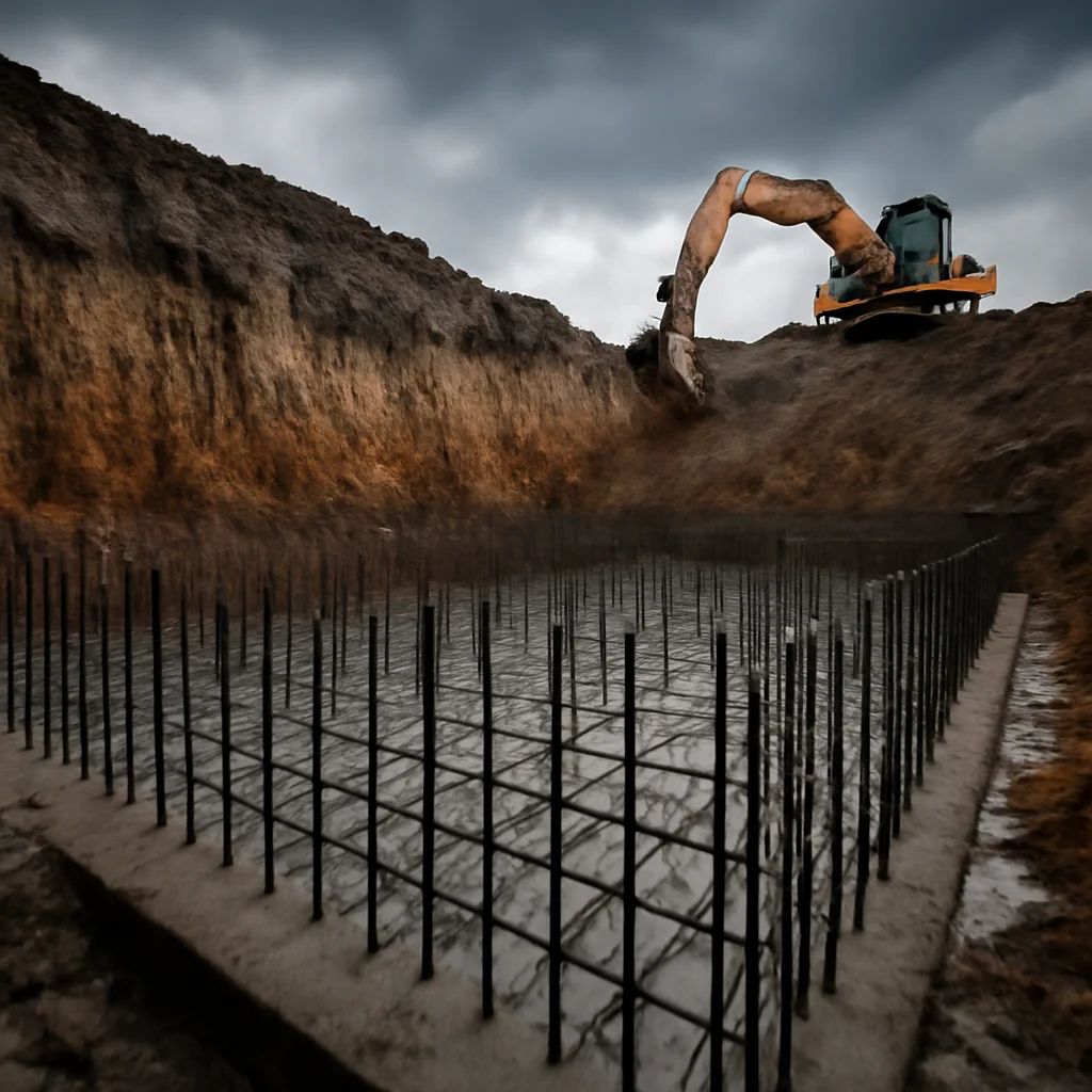 Excavația pentru fundație – cum se face corect?