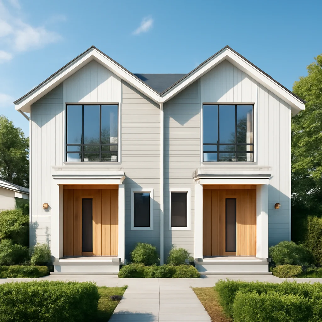 Duplex (casă cuplată) – avantaje și dezavantaje