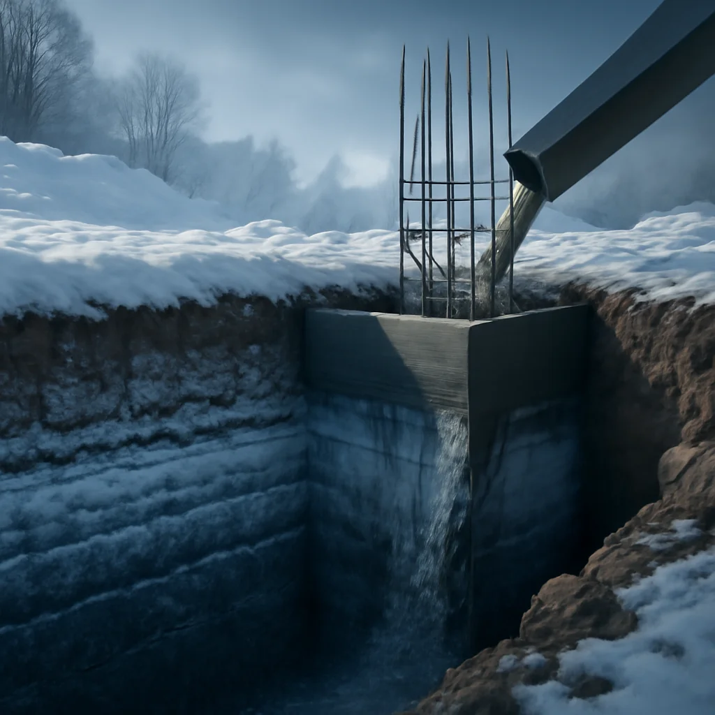 Adâncimea de îngheț – cum influențează fundația?