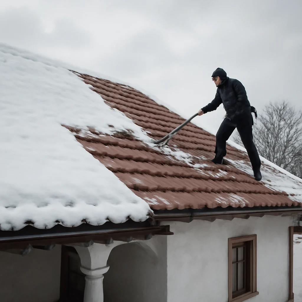 Ghid complet de deszăpezire a acoperișului: Când și cum să intervii corect