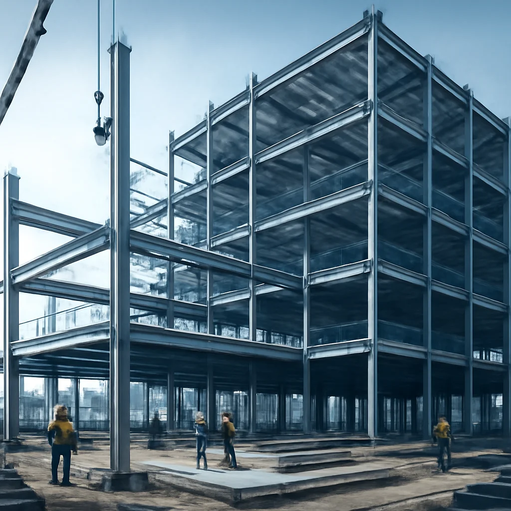 Când este recomandată structura metalică