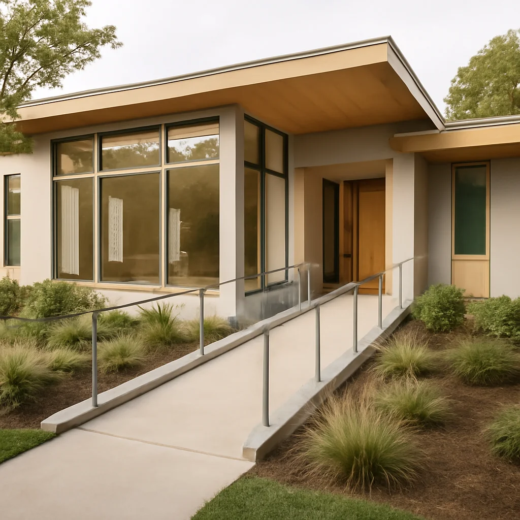 Case adaptate persoanelor cu mobilitate redusă