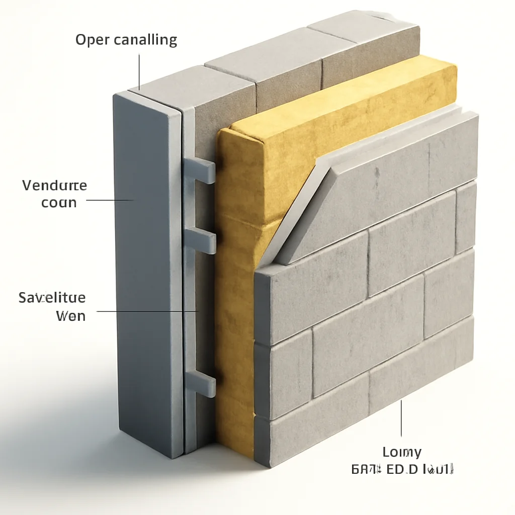 Costuri orientative pentru fațade ventilate