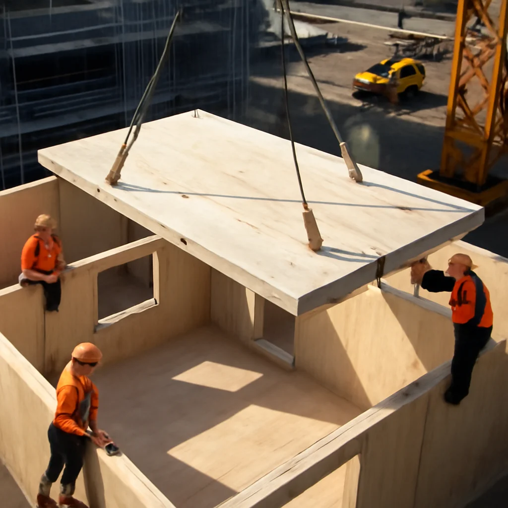 Costuri pentru case CLT