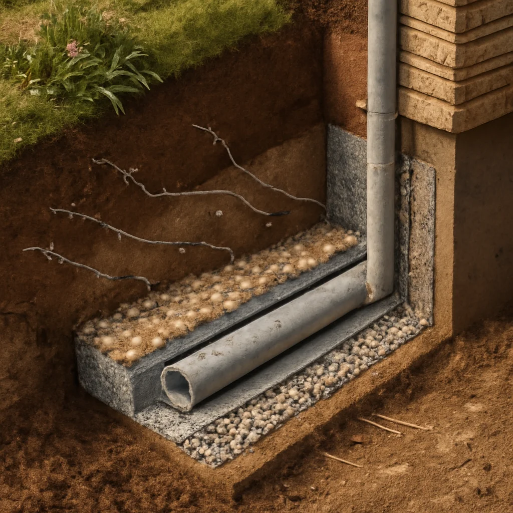 Costuri pentru drenaj