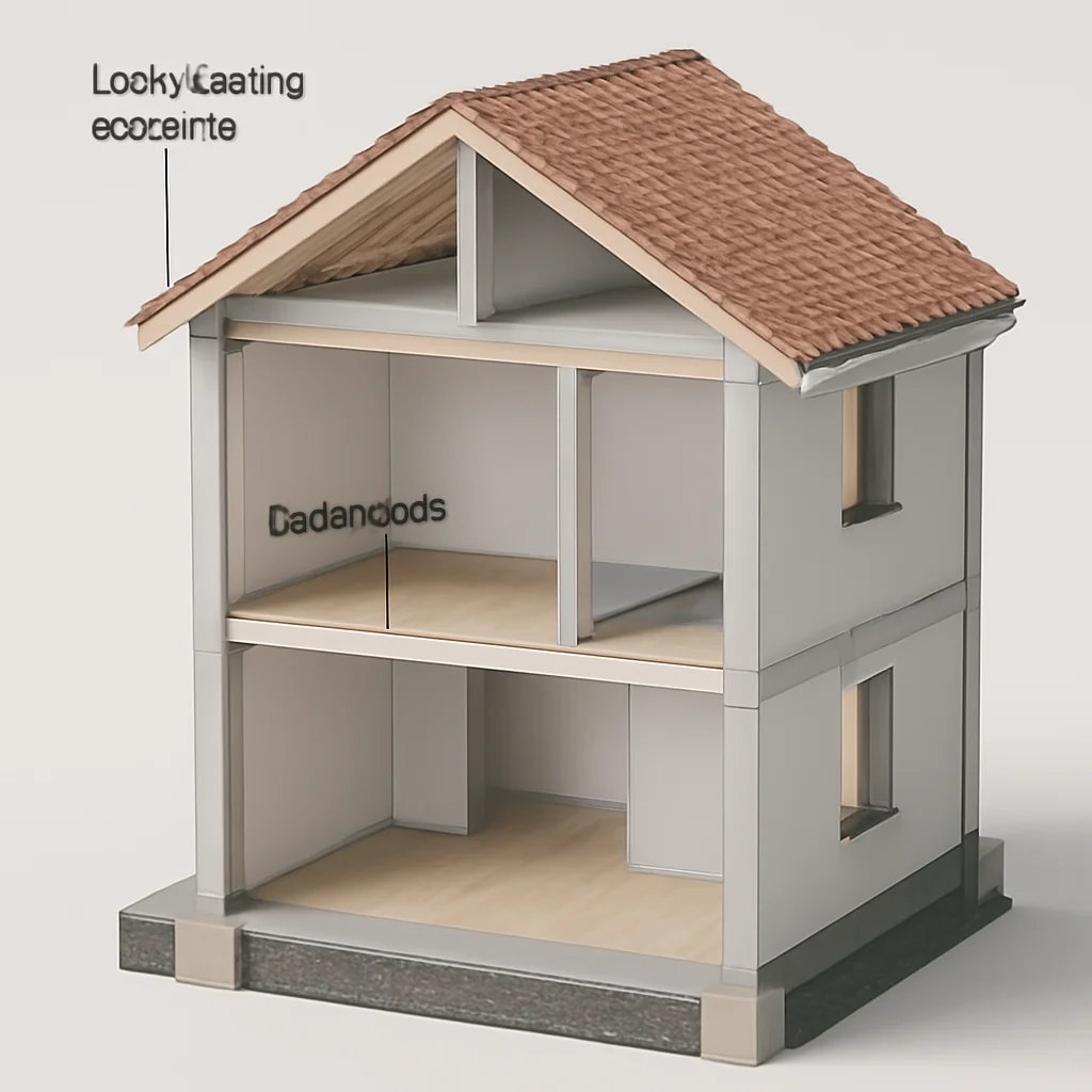 Cum se dimensionează structura unei case