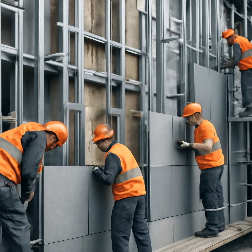 Dezavantajele fațadelor ventilate