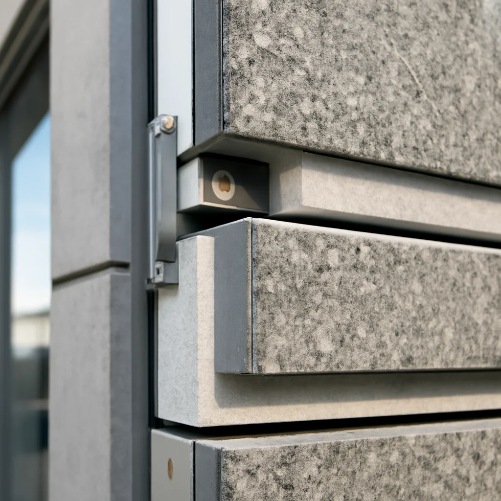 Fațade cu piatră naturală cu greutate redusă