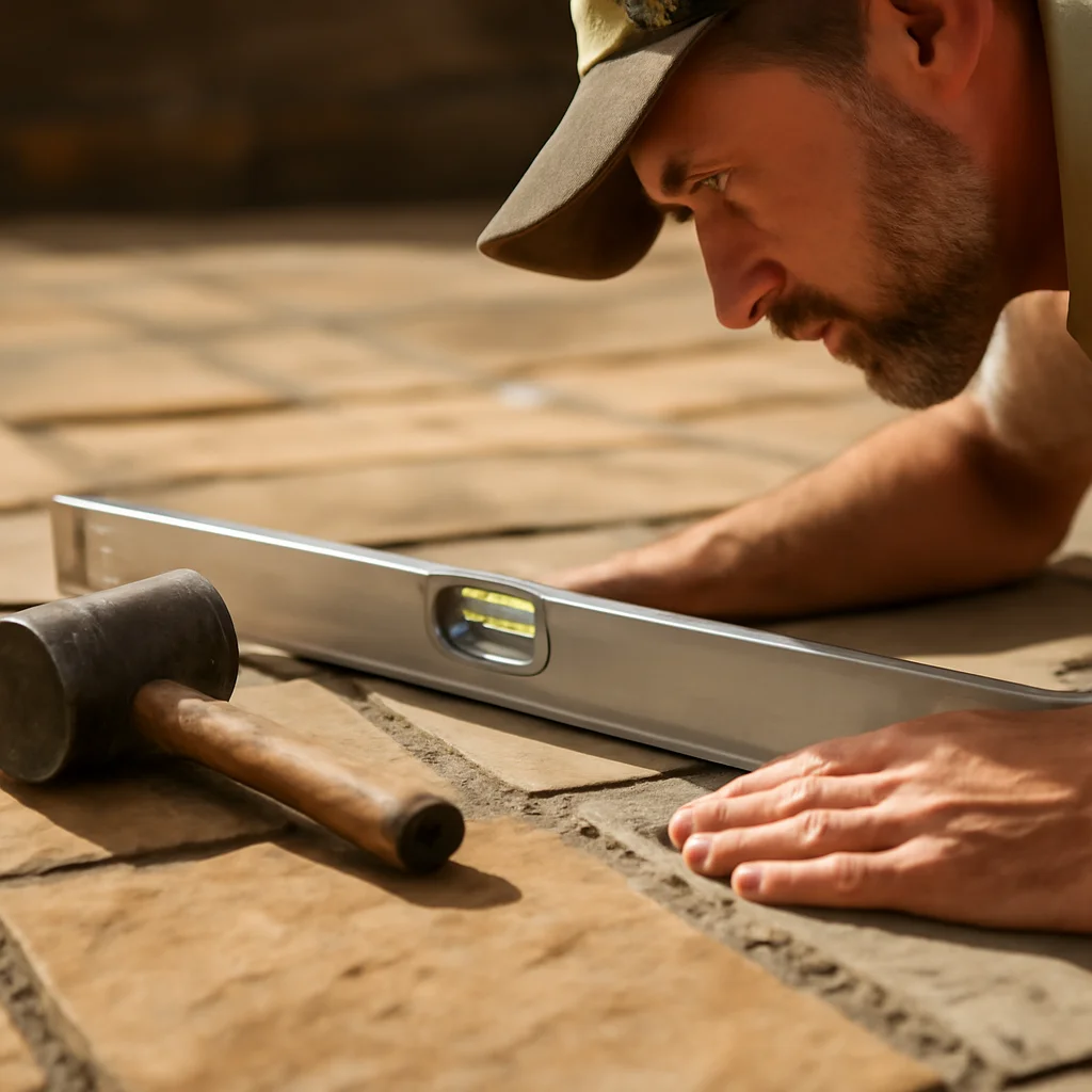 Greșeli frecvente la montajul pietrei naturale