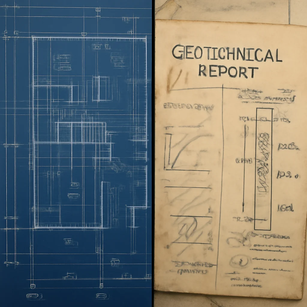 Greșeli frecvente legate de studiul geotehnic
