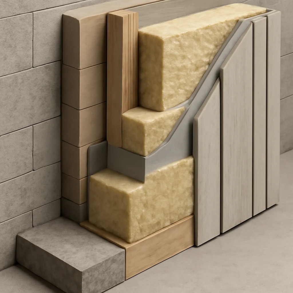 Grosimi recomandate pentru izolație