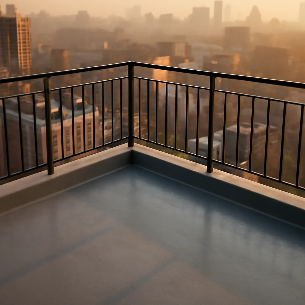Hidroizolația balconului – detaliu tehnic complet