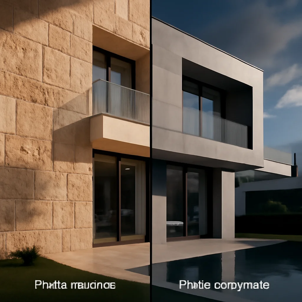 Piatra naturală vs piatră compozită