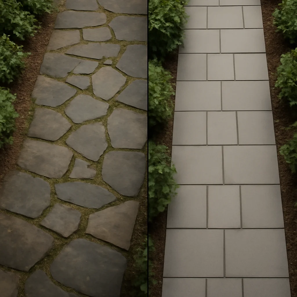 Piatra naturală vs piatră compozită