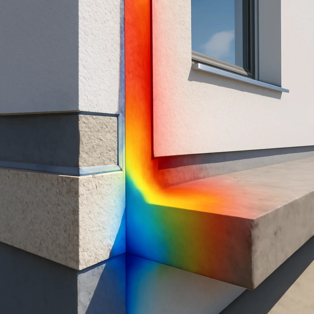 Unde apar punțile termice