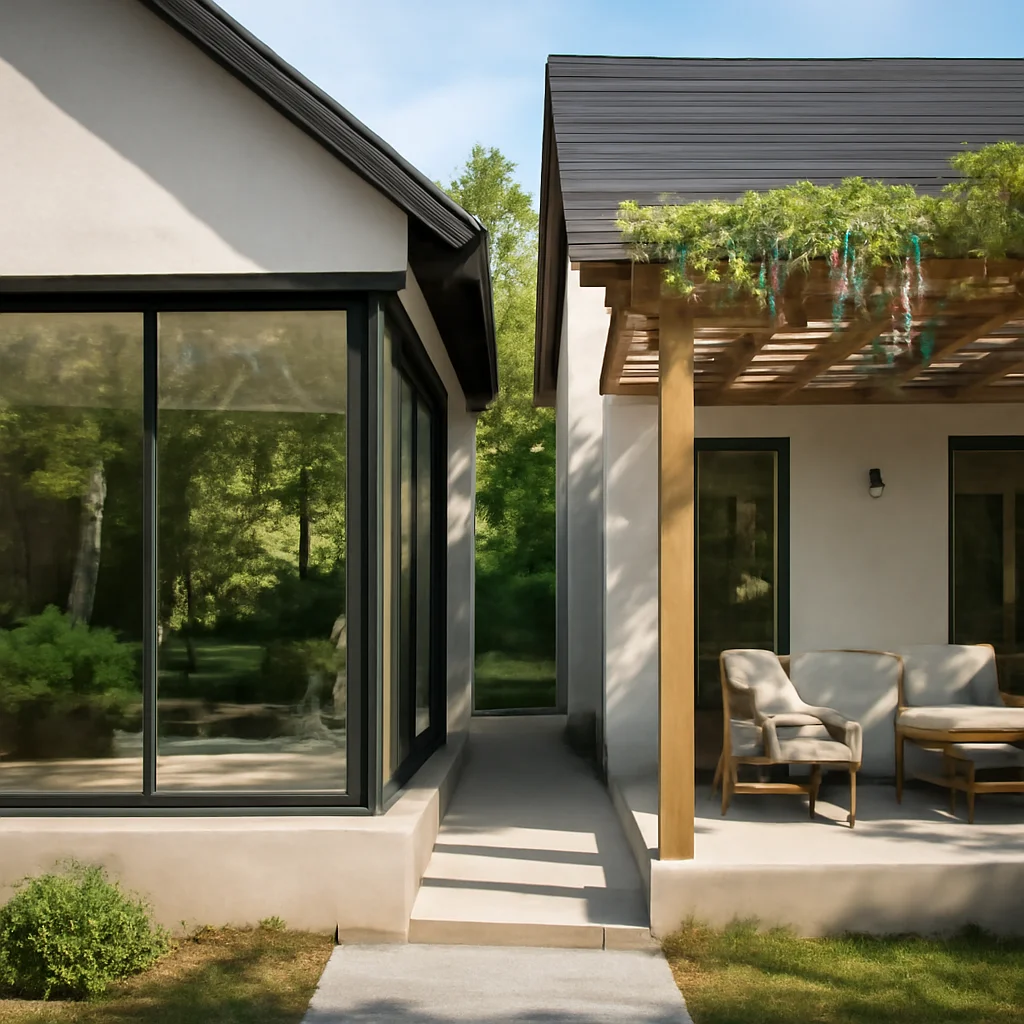 Verandă sau terasă acoperită – sunt același lucru?