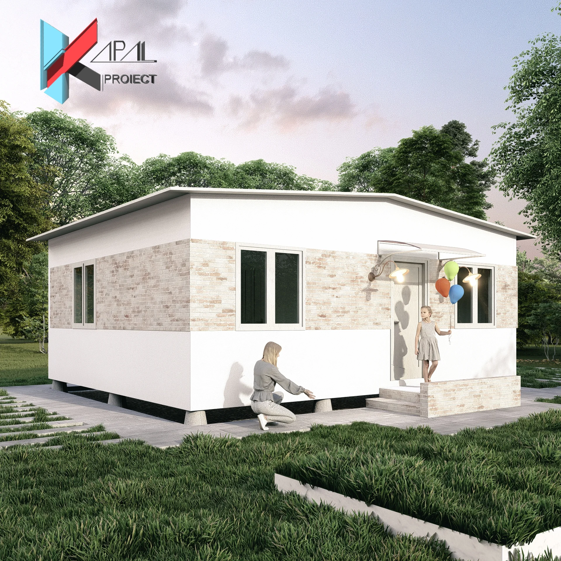 K167 Locuinta unifamiliala Parter