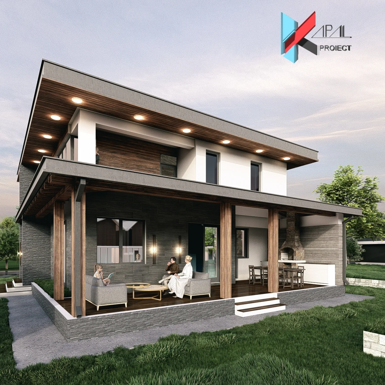 K160 Locuinta unifamiliala P+1E - Imagine 4