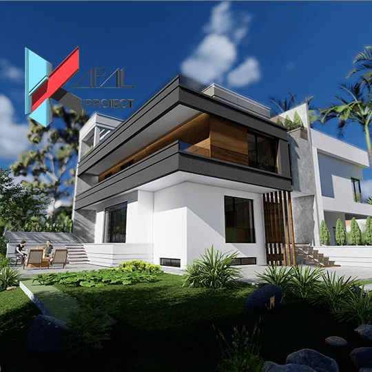 K002 Locuință unifamilială S+P+1E+2E retras - Imagine principală