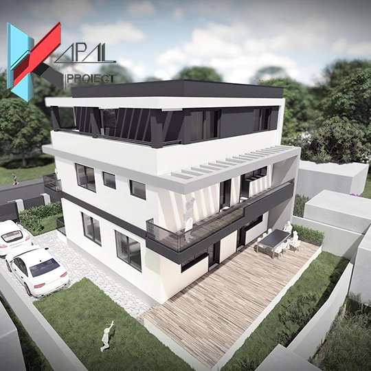 K005 Locuință unifamilială P+2E - Imagine 2