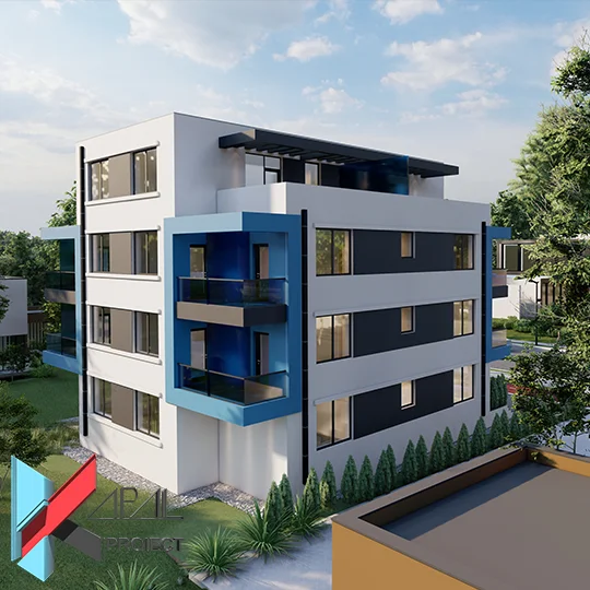 K008 Pensiune turistică la mare S+P+3E - Imagine 3