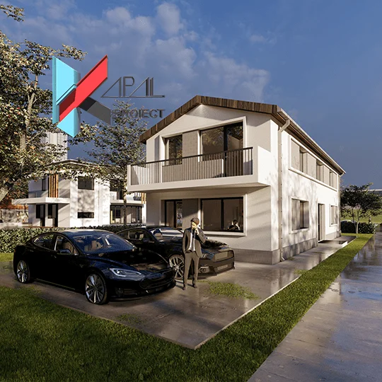 K011 Locuință unifamilială S+P+M - Imagine 2