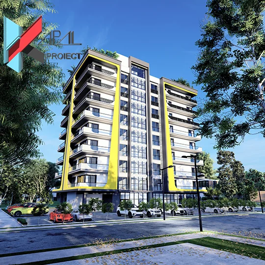 K017 Locuințe colective S+P+8E - Imagine 4