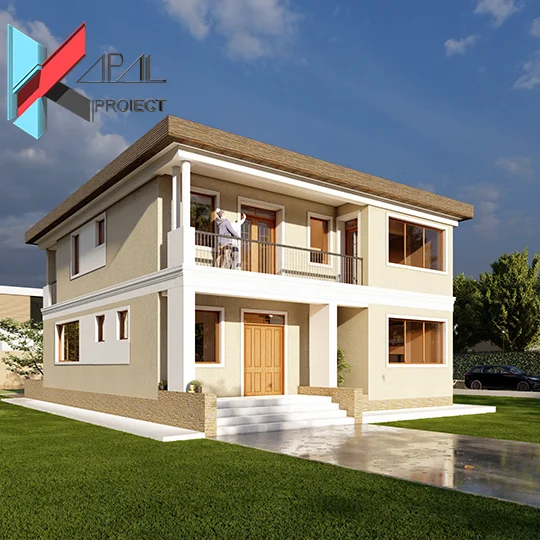 K022 Locuință unifamilială S+P+1E+M - Imagine 3