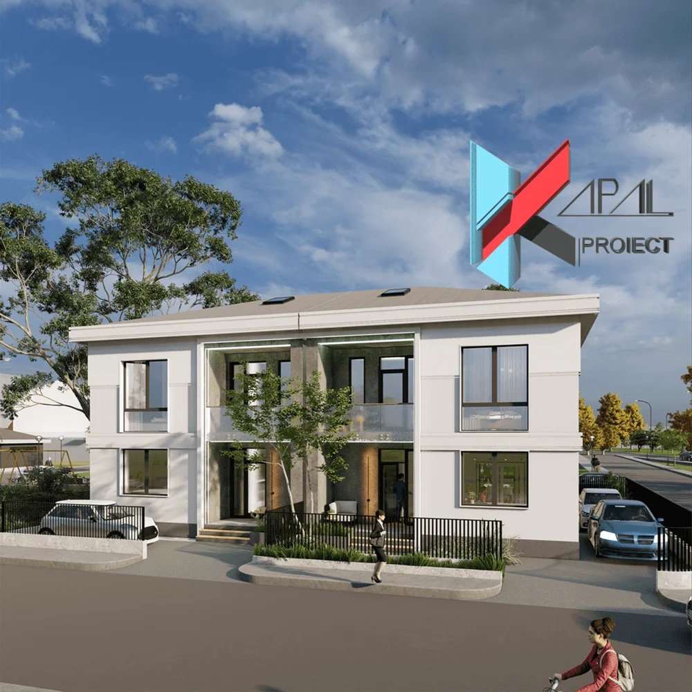 K028 Locuințe cuplate S+P+1E - Imagine 2