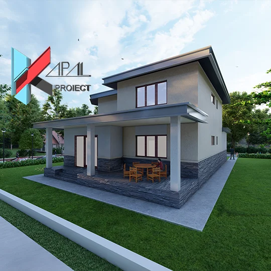 K035 Locuință unifamilială P+1E - Imagine 2