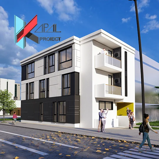 K042 Locuință unifamilială S+P+2E - Imagine 2