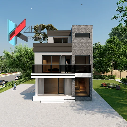 K046 Locuință unifamilială P+2E - Imagine 3