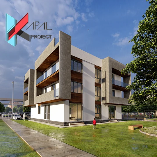 K049 Locuințe colective P+2E - Imagine 4