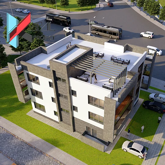 K049 Locuințe colective P+2E - Imagine 5