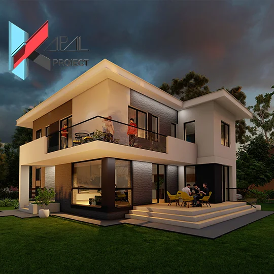 K055 Locuință unifamilială P+1E - Imagine 4