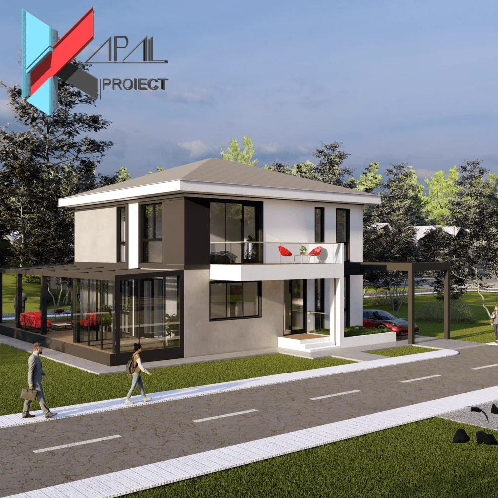 K064 Locuință unifamilială P+1E - Imagine 3